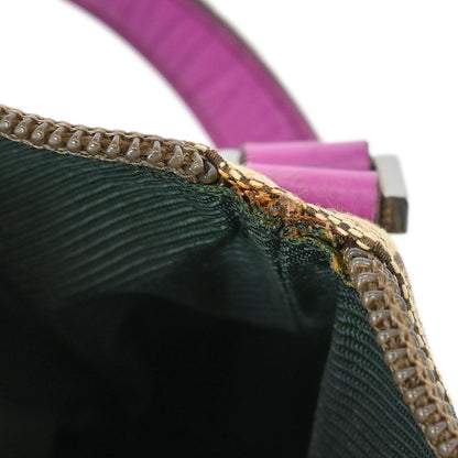 Gucci Brown Purple GG Handbag