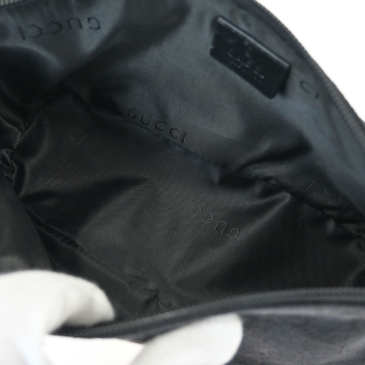 Gucci Black GG Handbag