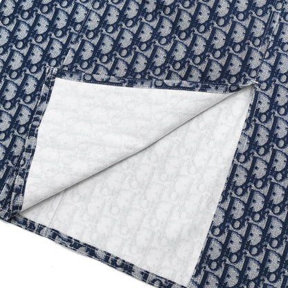 Christian Dior 2002 Setup Suit Top Skirt Navy #36