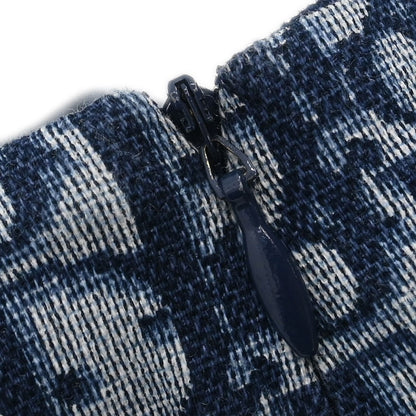 Christian Dior 2002 Setup Suit Top Skirt Navy #36