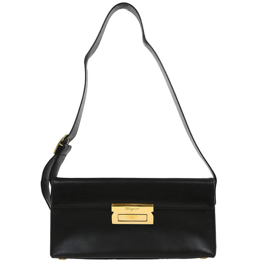 Salvatore Ferragamo Brown Shoulder Bag