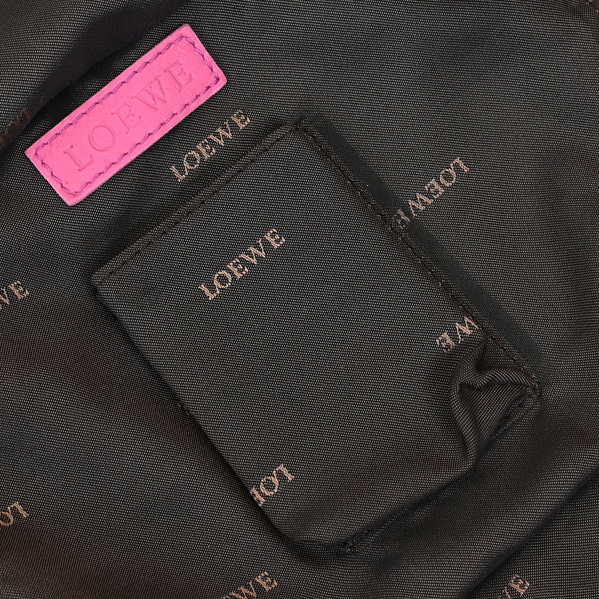 Loewe Pink Lambskin Nappa Aire Tote Bag