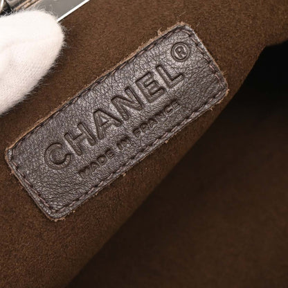 Chanel * 2004-2005 Brown Rabbit Fur Shoulder Bag