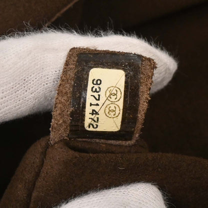 Chanel * 2004-2005 Brown Rabbit Fur Shoulder Bag