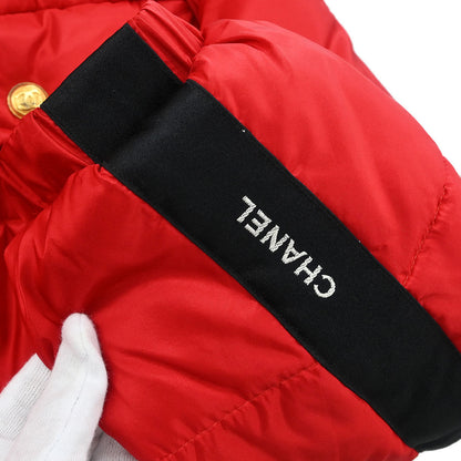 Chanel Zip Up Jacket Red #42