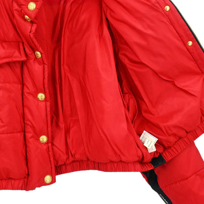 Chanel Zip Up Jacket Red #42