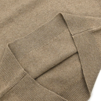 Chanel Ensemble Cardigan Short Sleeve Top Beige #36