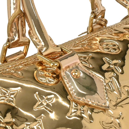 Louis Vuitton Gold Monogram Miroir Speedy 30 Handbag M95272