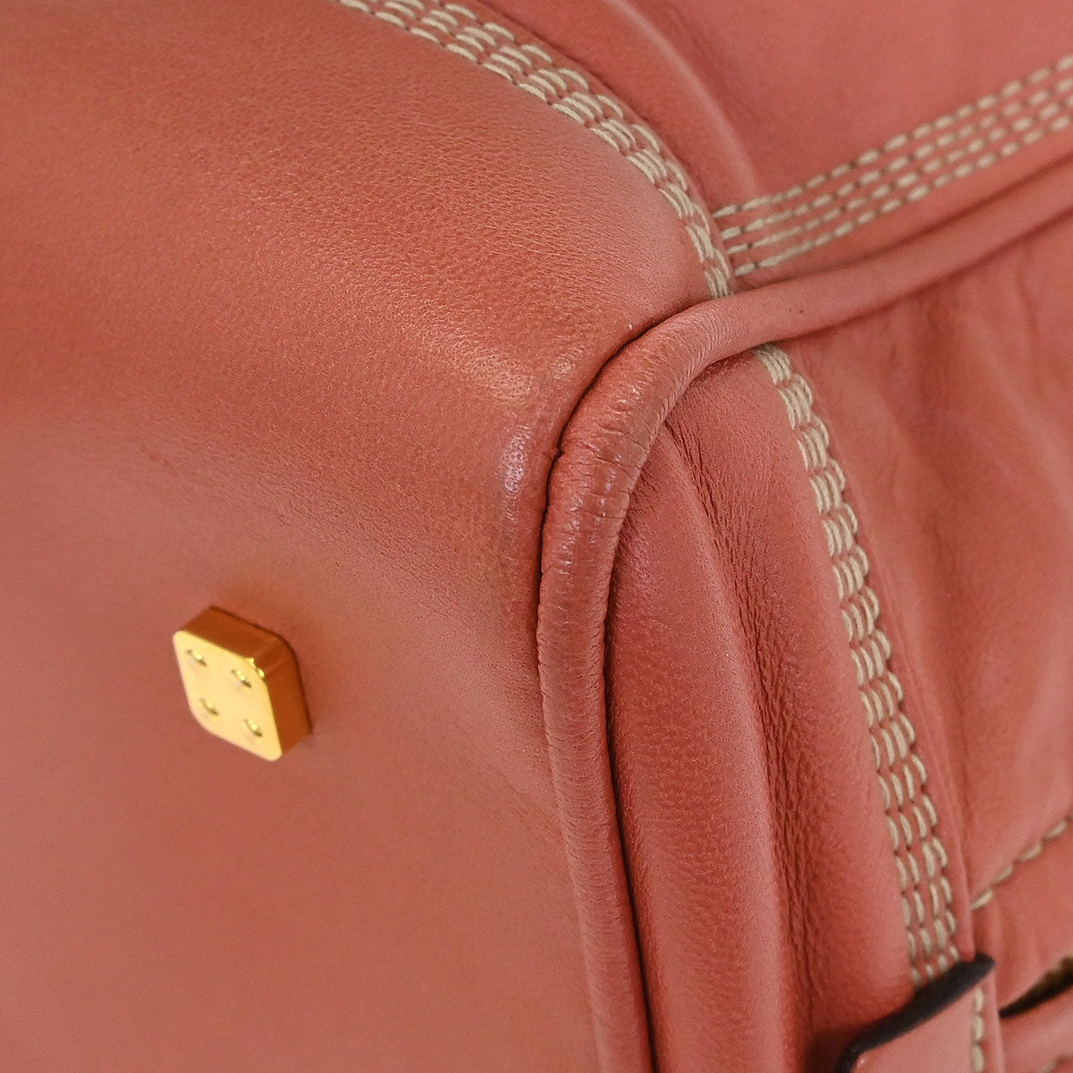 Loewe Pink Lambskin Amazona 28 Handbag