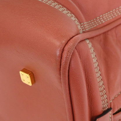 Loewe Pink Lambskin Amazona 28 Handbag