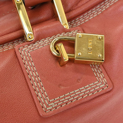 Loewe Pink Lambskin Amazona 28 Handbag