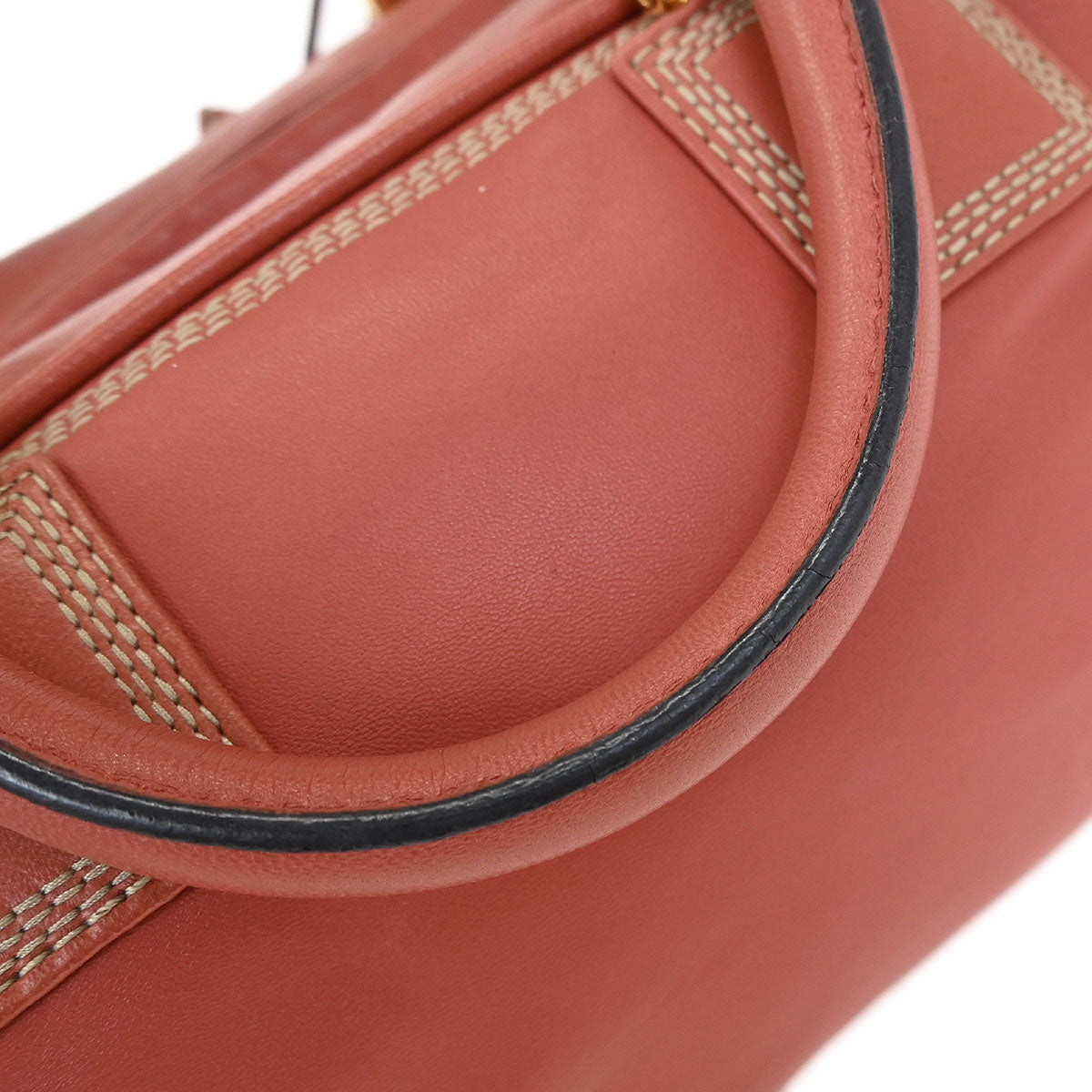 Loewe Pink Lambskin Amazona 28 Handbag