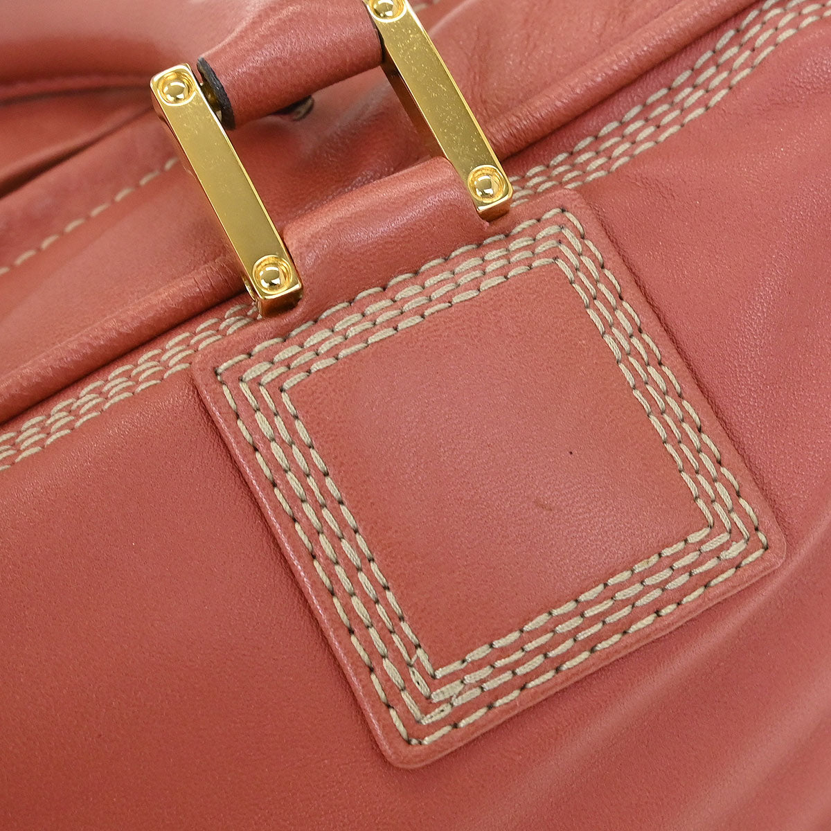 Loewe Pink Lambskin Amazona 28 Handbag