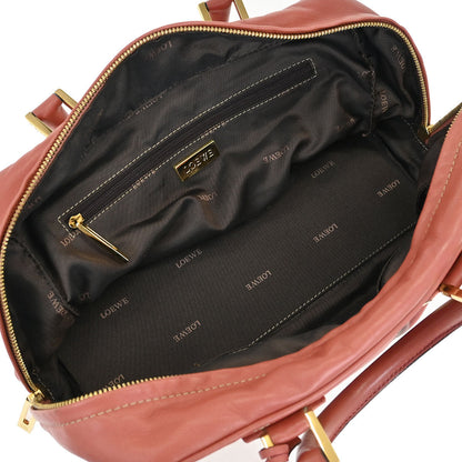 Loewe Pink Lambskin Amazona 28 Handbag