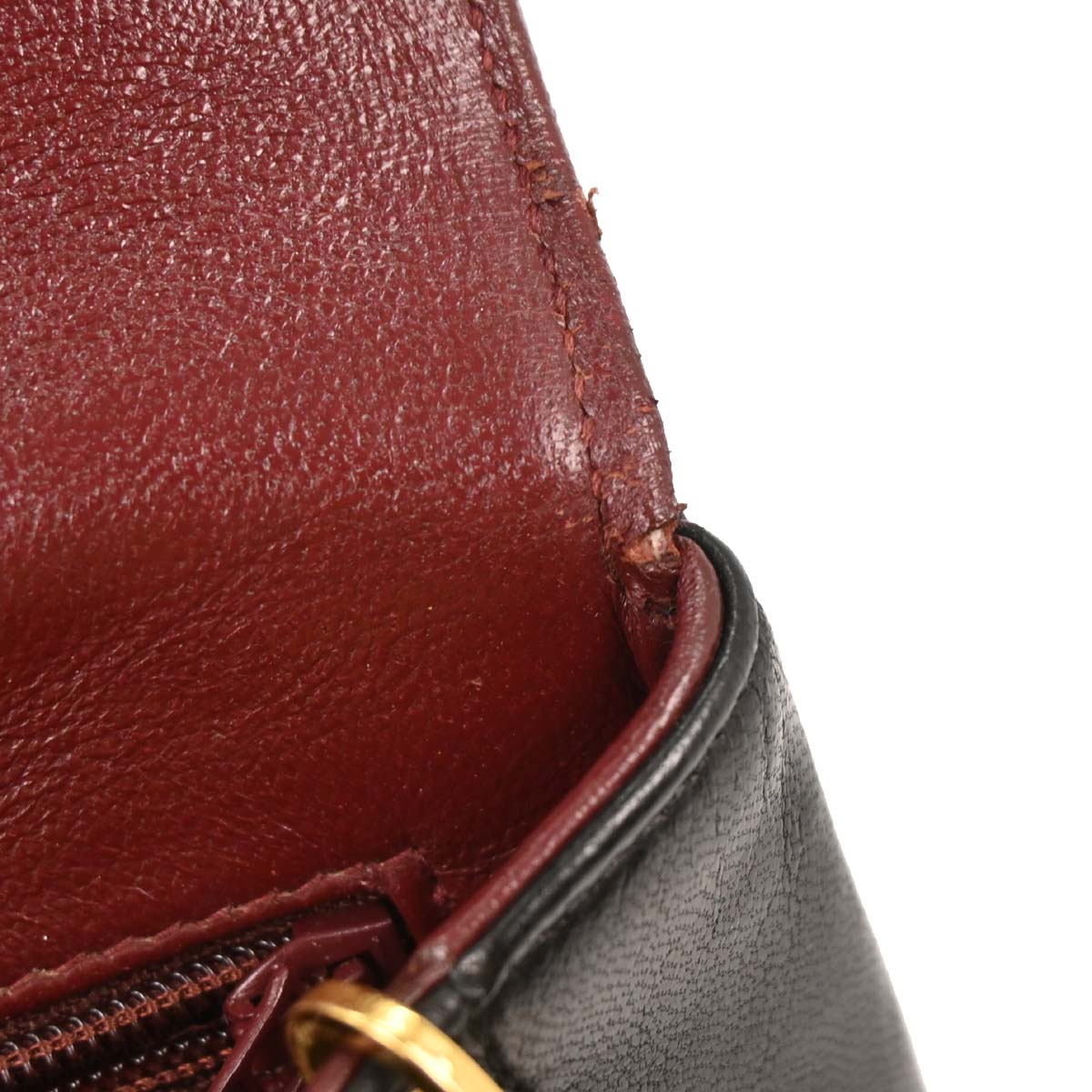 Chanel 1994-1996 Black Lambskin Paris Shoulder Bag