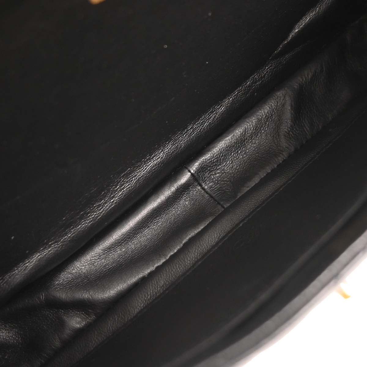 Chanel 1994-1996 Black Lambskin Double Sided Handbag