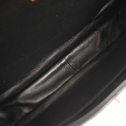 Chanel 1994-1996 Black Lambskin Double Sided Handbag