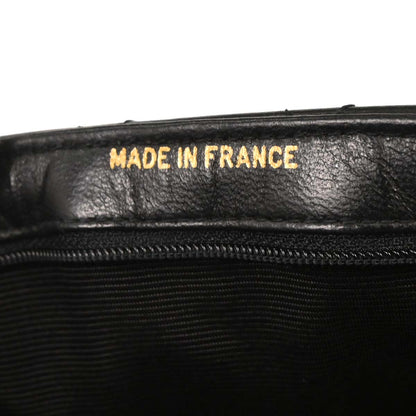 Chanel 1994-1996 Black Lambskin Double Sided Handbag