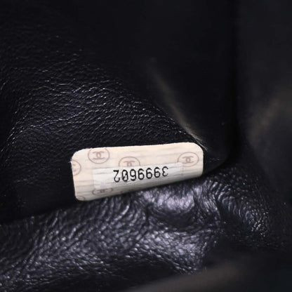 Chanel 1994-1996 Black Lambskin Double Sided Handbag