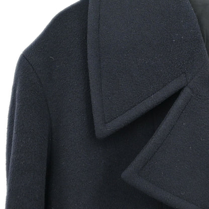 Chanel Double Breasted Coat Black #40