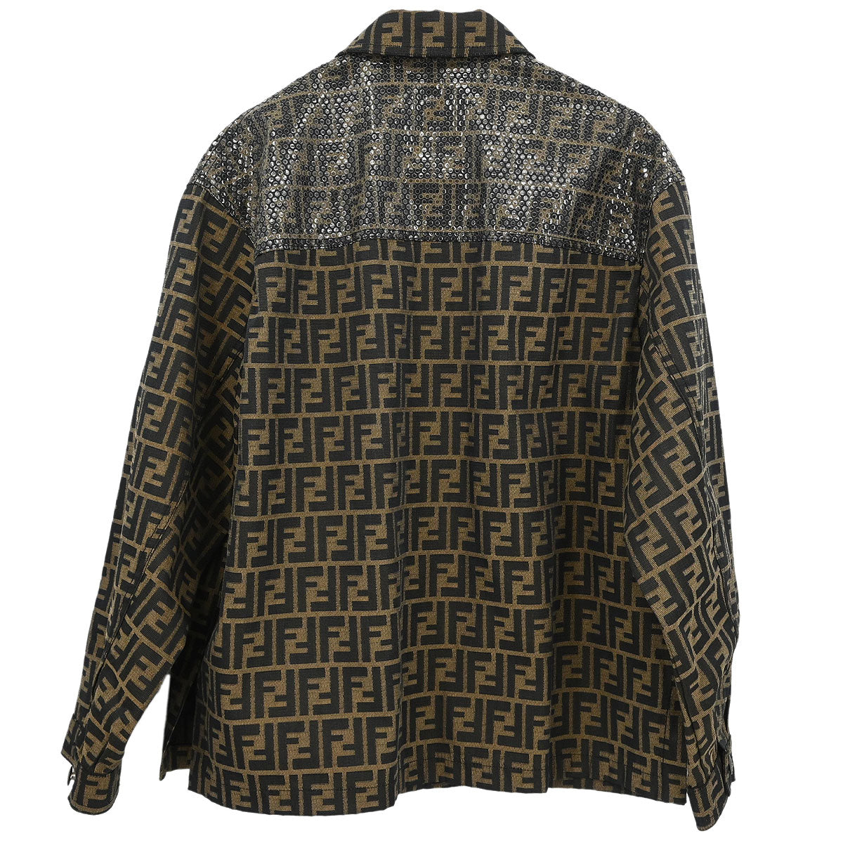 Fendi Jacket Zucca Brown #42