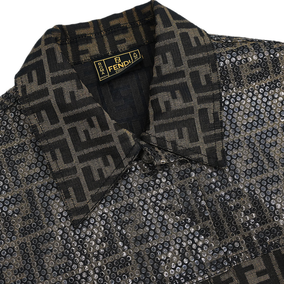Fendi Jacket Zucca Brown #42