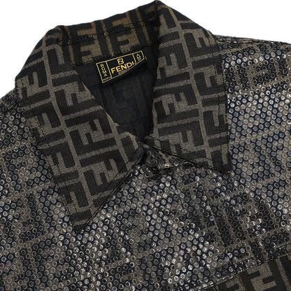 Fendi Jacket Zucca Brown #42