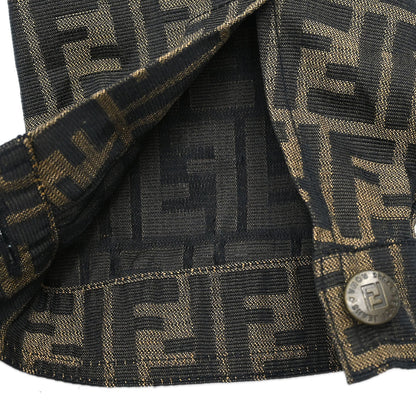 Fendi Jacket Zucca Brown #42