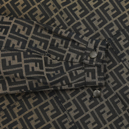 Fendi Jacket Zucca Brown #42