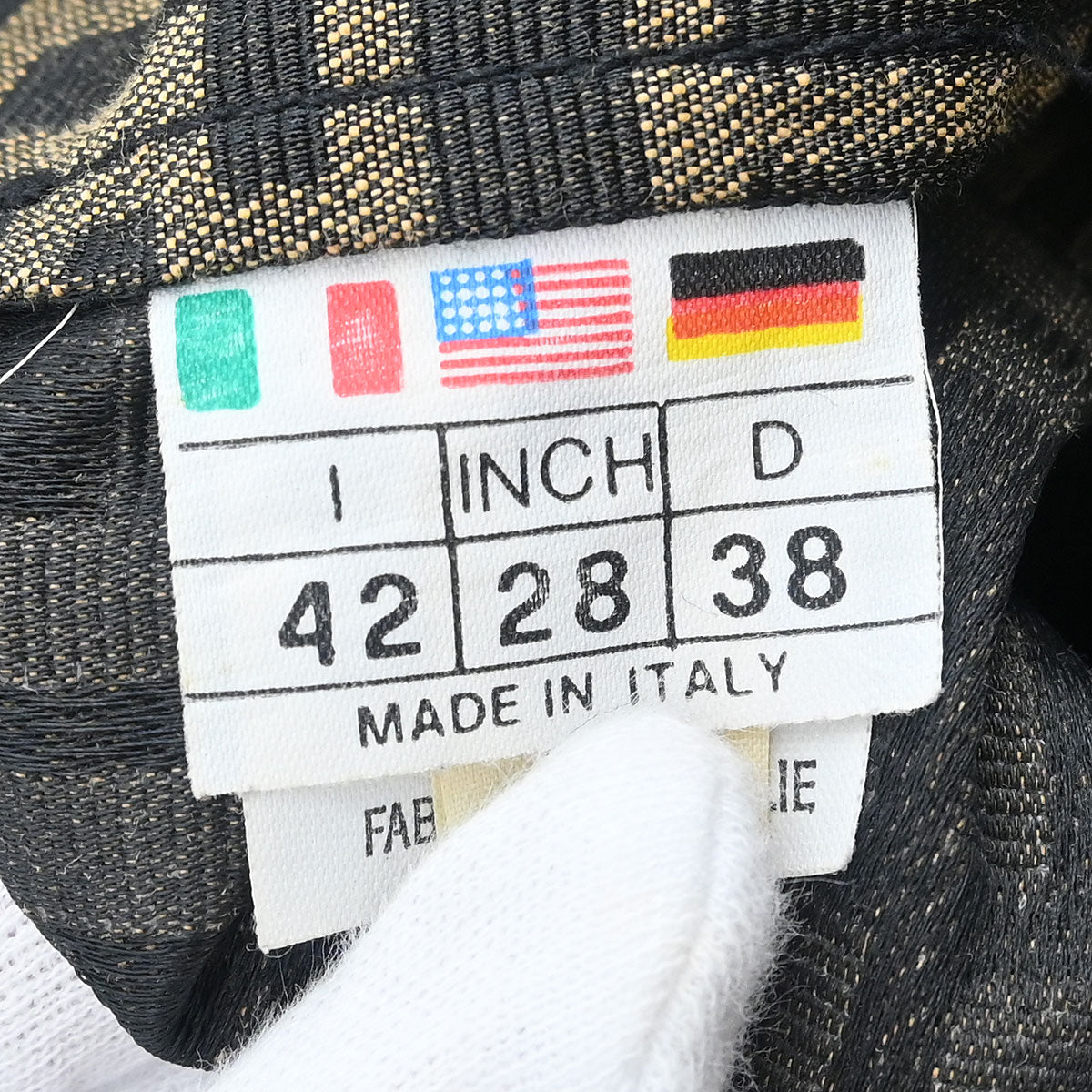 Fendi Jacket Zucca Brown #42