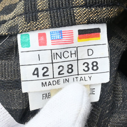 Fendi Jacket Zucca Brown #42