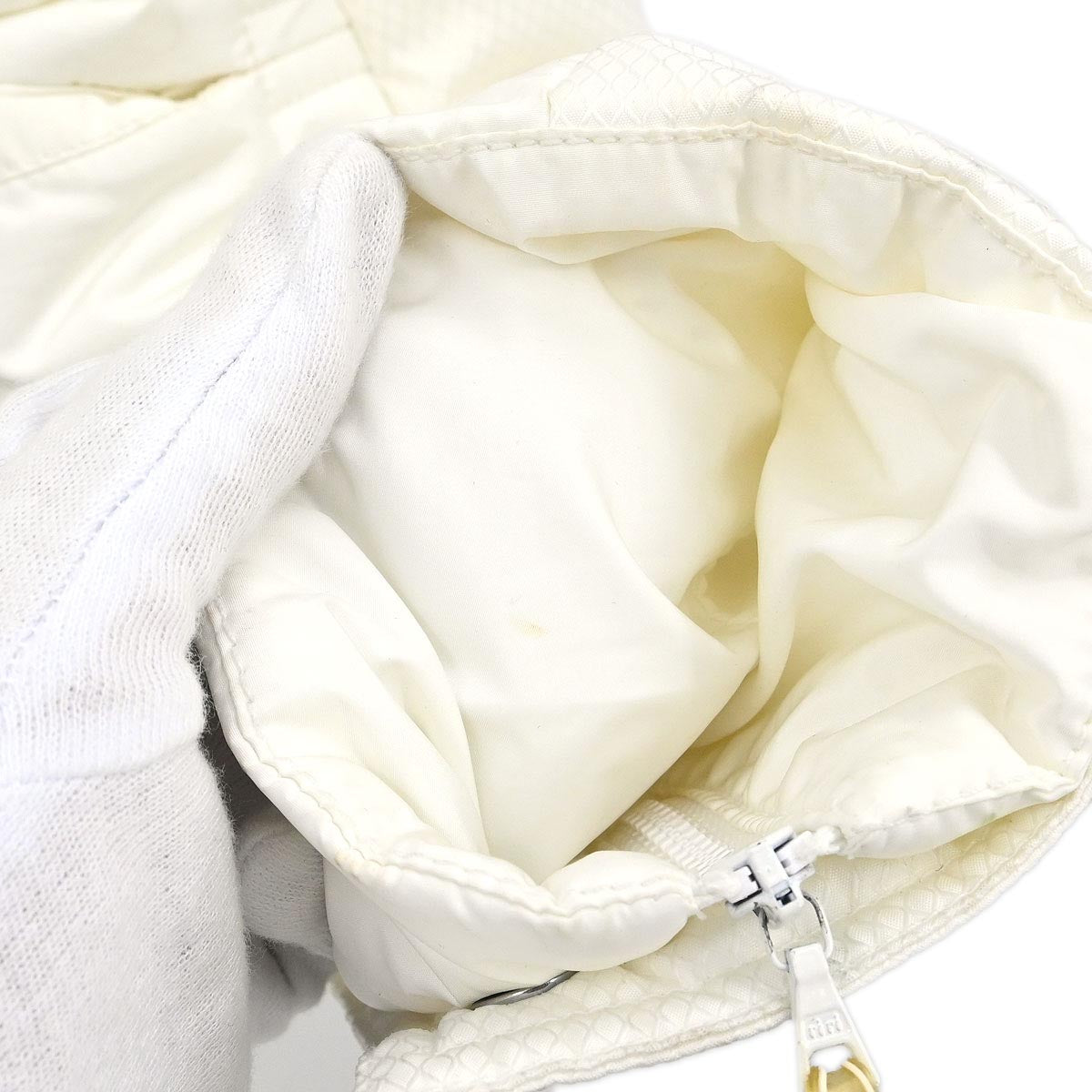 Christian Dior Single Breasted Coat White #38