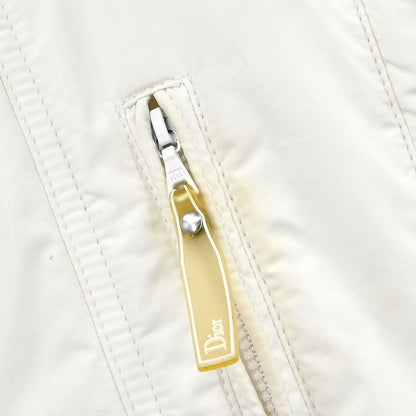 Christian Dior Single Breasted Coat White #38