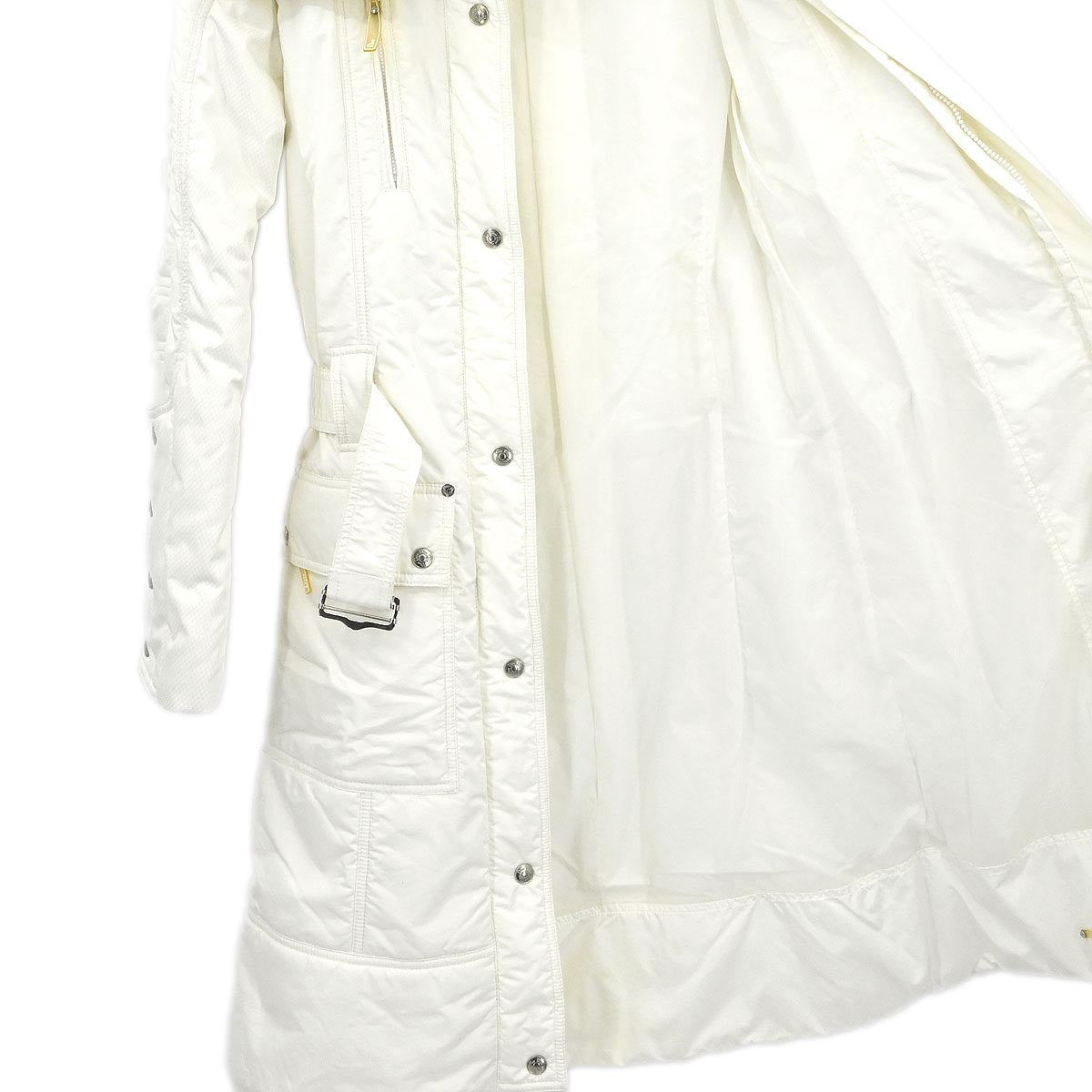 Christian Dior Single Breasted Coat White #38