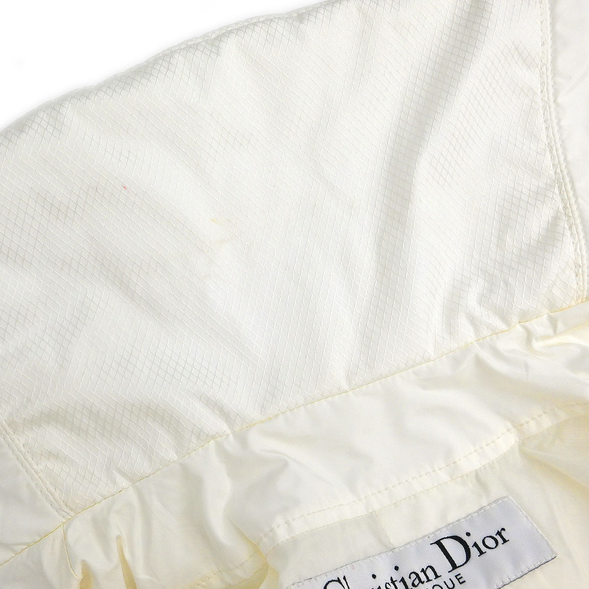 Christian Dior Single Breasted Coat White #38