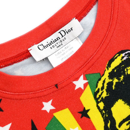 Christian Dior Tank Top Dior Mania Red Blue #40