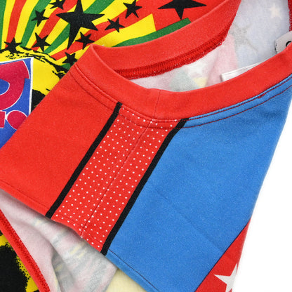 Christian Dior Tank Top Dior Mania Red Blue #40