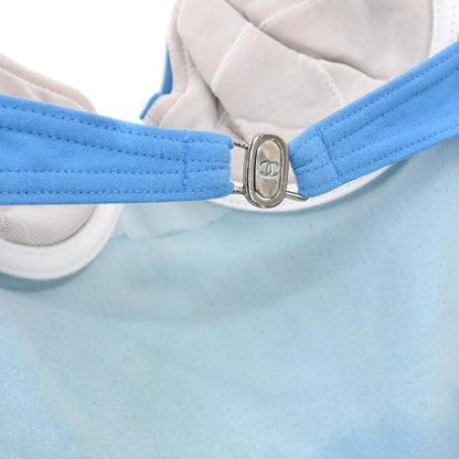 Chanel Surf Line Swimwear Swimsuit Blue #40