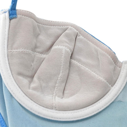 Chanel Surf Line Swimwear Swimsuit Blue #40