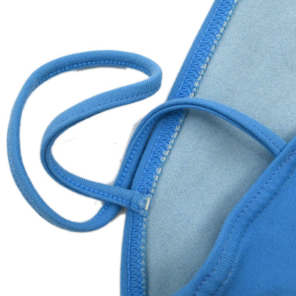 Chanel Surf Line Swimwear Swimsuit Blue #38