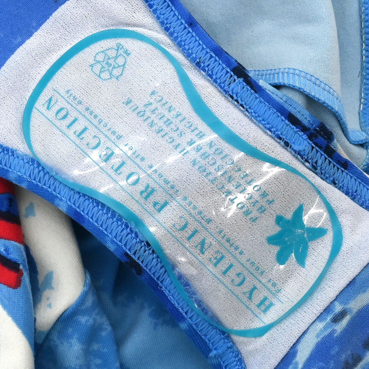 Chanel Surf Line Swimwear Swimsuit Blue #38