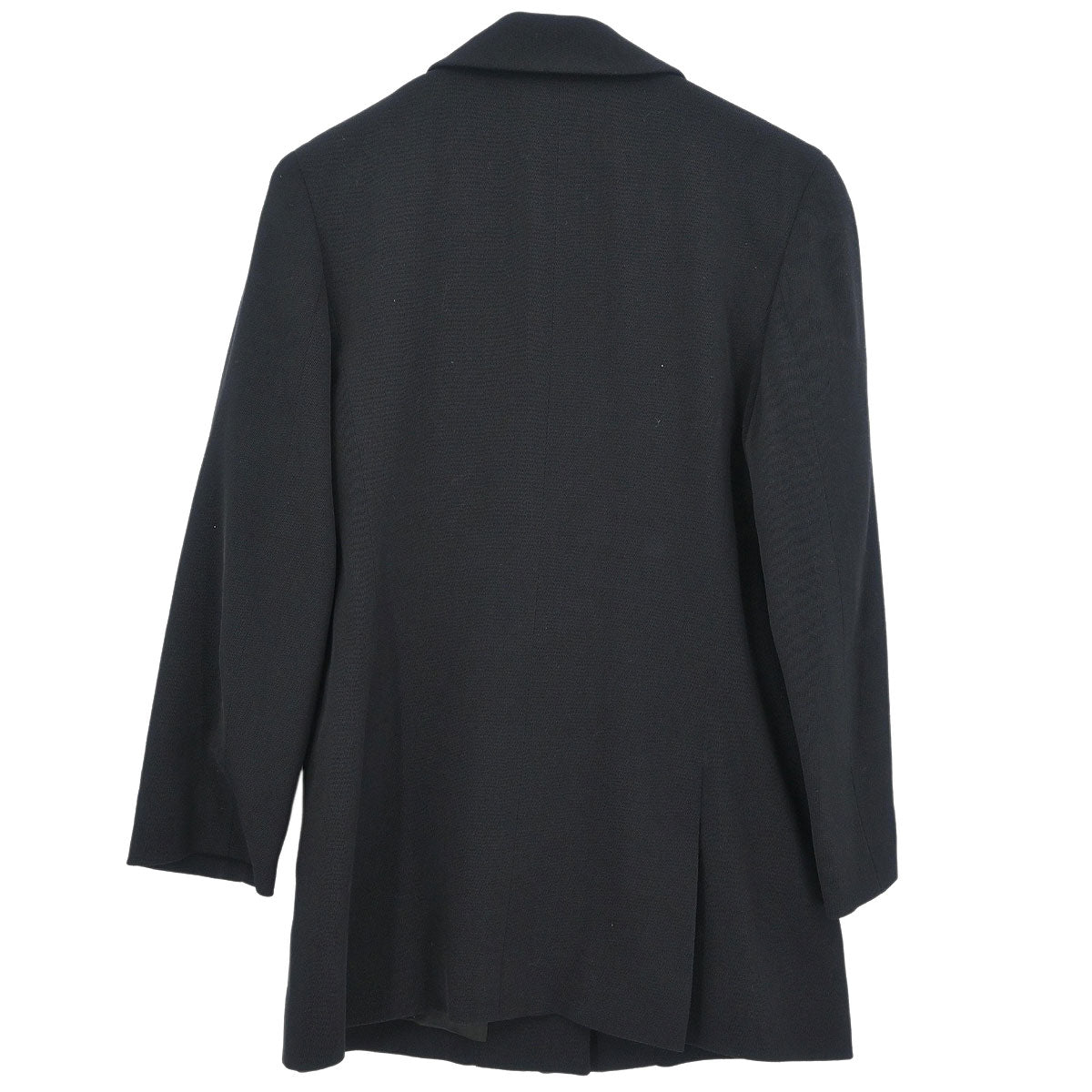 Chanel Single Breasted Jacket Black #36