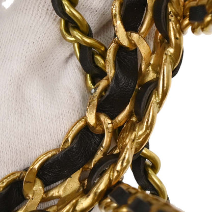 Chanel Gold Black Bottle Holder Shoulder Bag