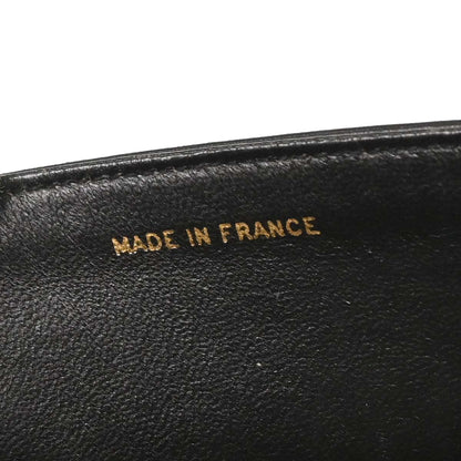 Chanel 1994-1996 Black Lambskin Single Flap Shoulder Bag