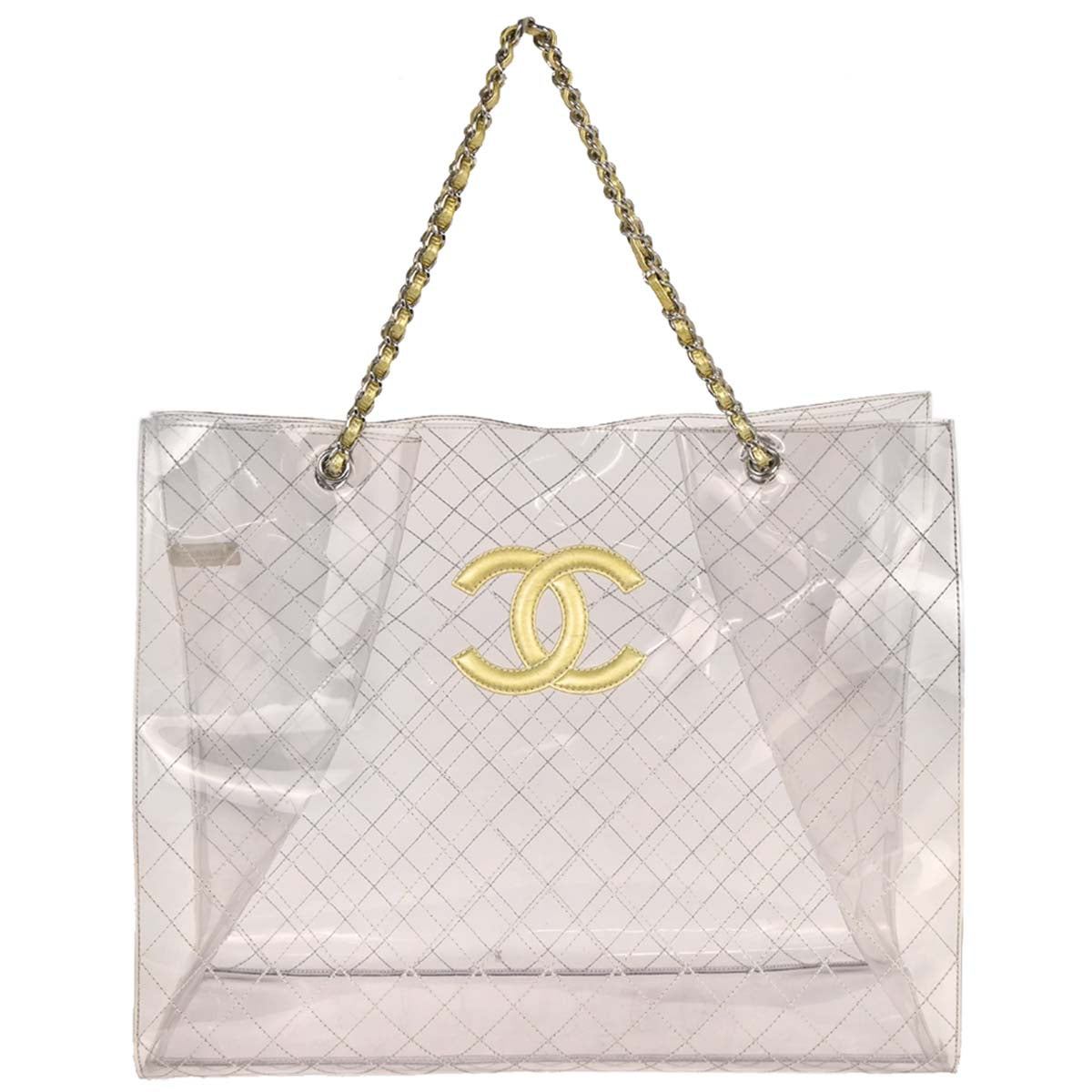 Chanel 2006-2008 Clear PVC Tote Handbag