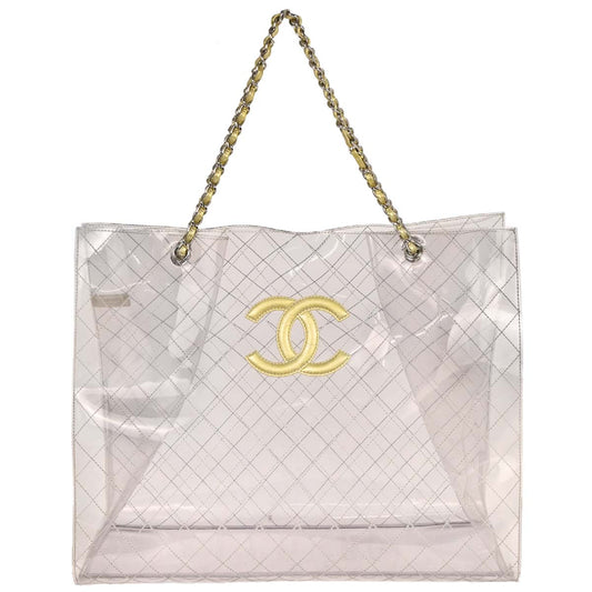 Chanel 2006-2008 Clear PVC Tote Handbag