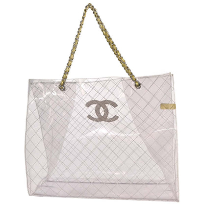 Chanel 2006-2008 Clear PVC Tote Handbag