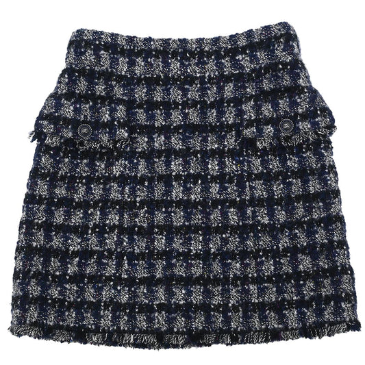Chanel Skirt Navy #36