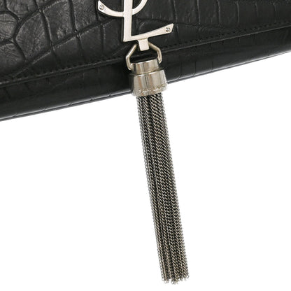Saint Laurent * Black Kate Shoulder Bag