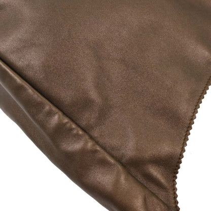 Loewe Brown Lambskin Viento Shoulder Bag